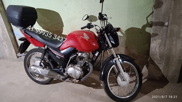 HONDA CG 125 FAN 2017 COM APENAS 24000KM