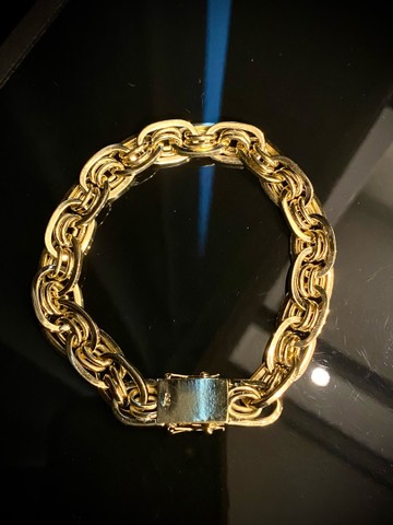 Pulseira em Ouro 18K 750 50 gramas - Foto 3