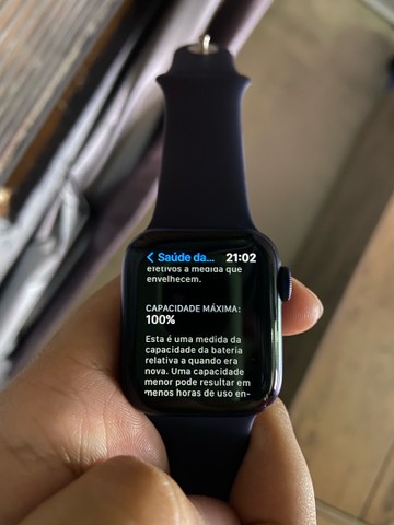 Apple Watch serie 6 40mm bateria 100% novo ! - Foto 2