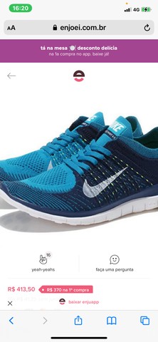 nike free usado