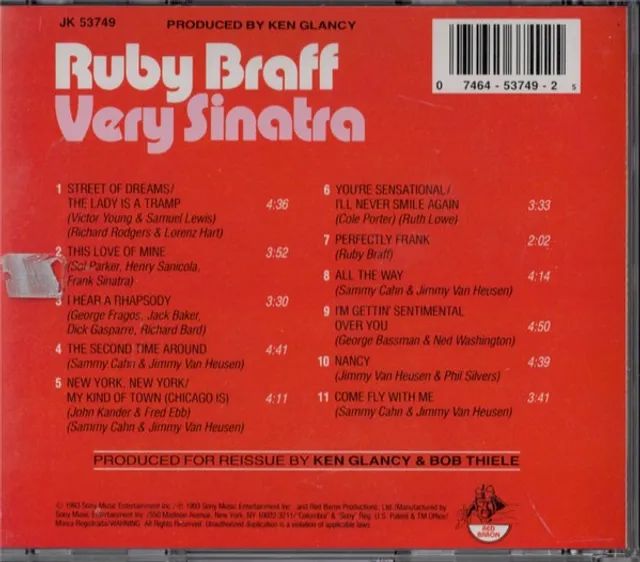 Ruby Braff - Very Sinatra (  Jazz Estilo: Swing ) - Foto 2