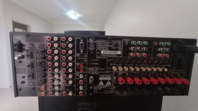 Home theater denon avr-2807 7.1 + caixas infinity  - Foto 2