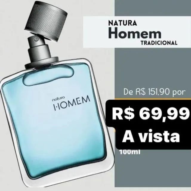 Natura homem tradicional | +117 anúncios na OLX Brasil