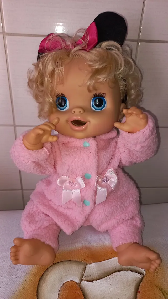 Novidade! Bolsinha para Boneca Baby Alive, Roupa Infantil para Menina Baby  Alive Nunca Usado 73078778