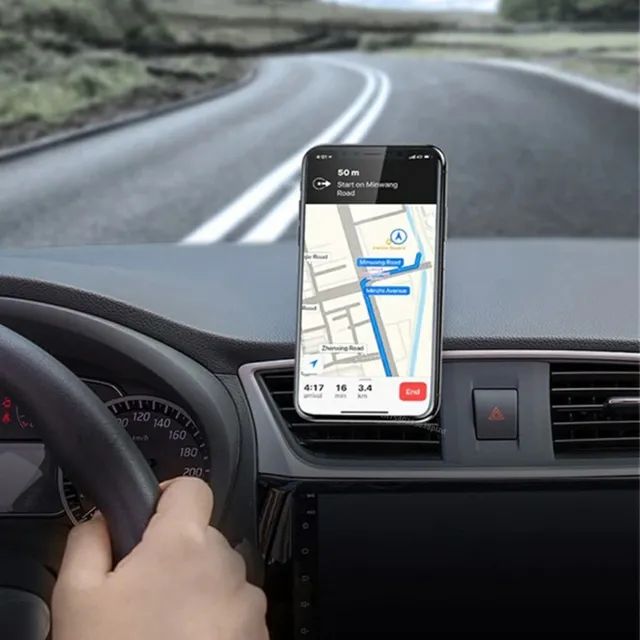 Suporte Magnético de celular para painel de carro 360° - Foto 4
