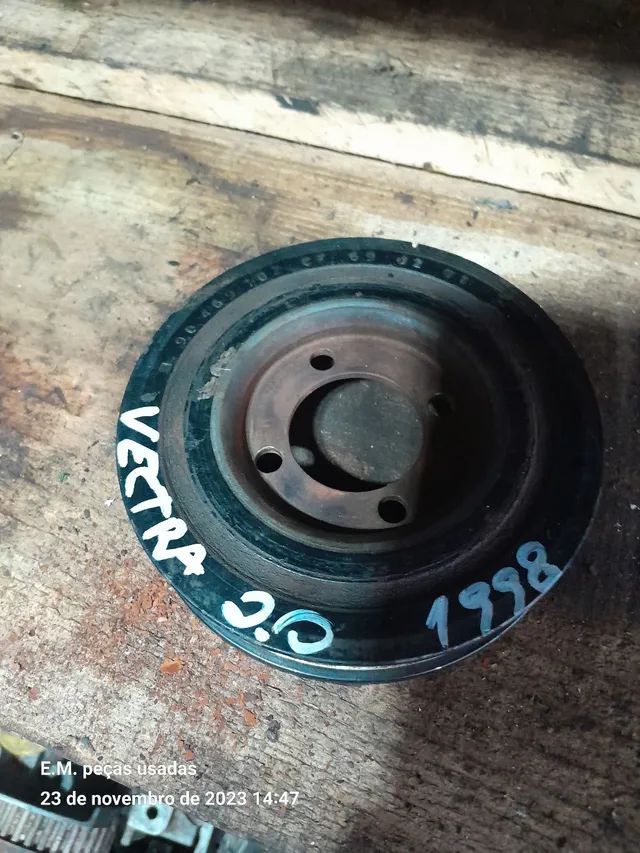 Polia do virabrequim vectra 2.0 8v 1998