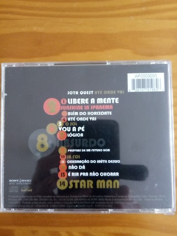 Vendo Cd Jota Quest - Até onde vai (Original) - Foto 2