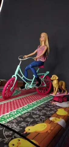 Boneca barbie com bicicleta  +16 anúncios na OLX Brasil