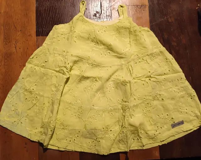 Vestidinho-bata Green em laisse verde-limão - Foto 5
