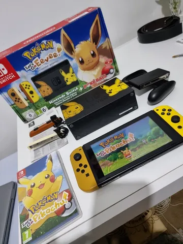 Jogo Nintendo Switch Pokemon Lets Go Pikachu Fisico