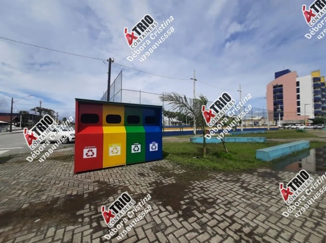 Container ecoponto coleta - Foto 4