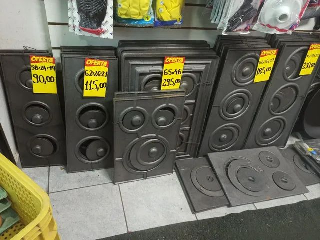 Chapas para fogão a lenha , chapas de vários tamanhos 