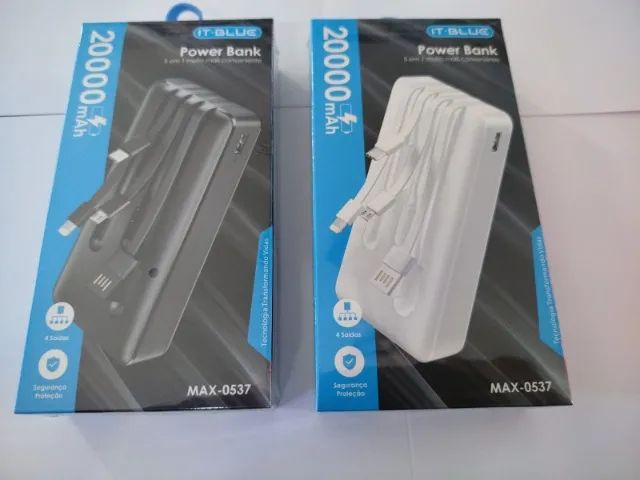 Carregador Portátil 20000mah Power Bank (Jk Eletrônicos Qualidade e Honestidade) - Foto 3