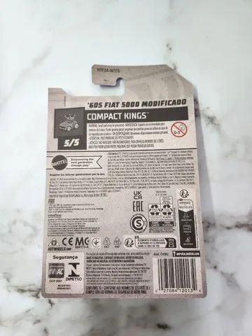 Hot Wheels Super T-Hunt 2024 60's Fiat 500d Modificado - Foto 2