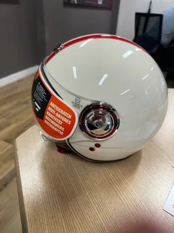 Capacete retro Italiano modelo B110 tamanho M (57/58) - Foto 4