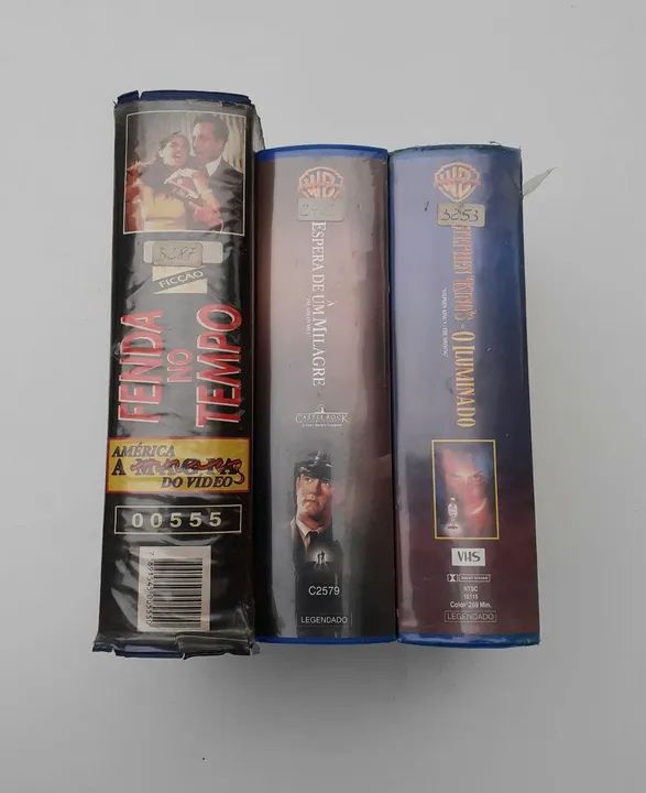 VHSs, fenda no tempo, o iluminado, espera de um milagre  - Foto 3