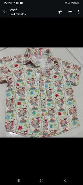 Lote de Roupas Infantis - Diversas Marcas e Tamanhos - Foto 3