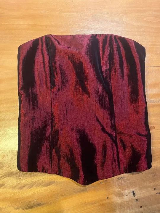 Corset vermelho vamp 