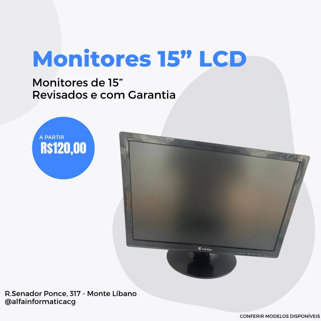 Monitores com Garantia