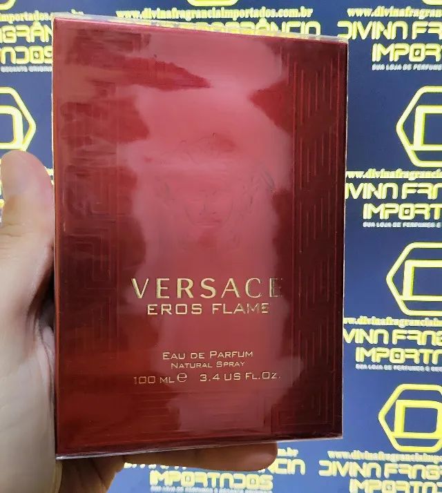 Perfume Eros Flame Masculino - Leia a Descrição