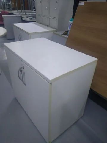 Armários de Escritório Baixo Branco  - Foto 3