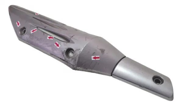 Protetor De Escapamento Fazer 250 11/15 Orig Descrição 49213 - Foto 3