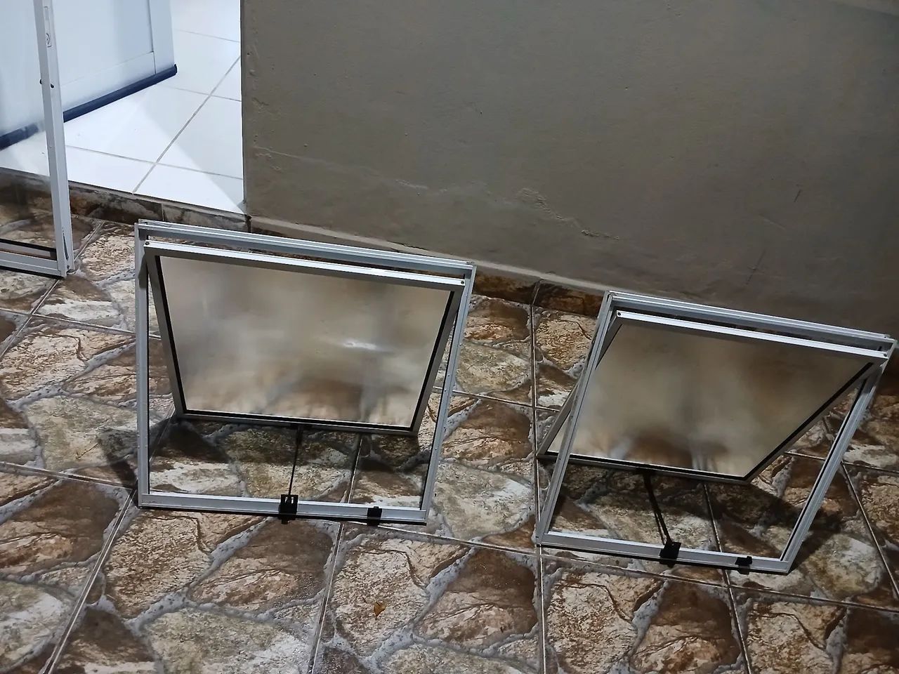 3 Janelas de Alumínio - Novas