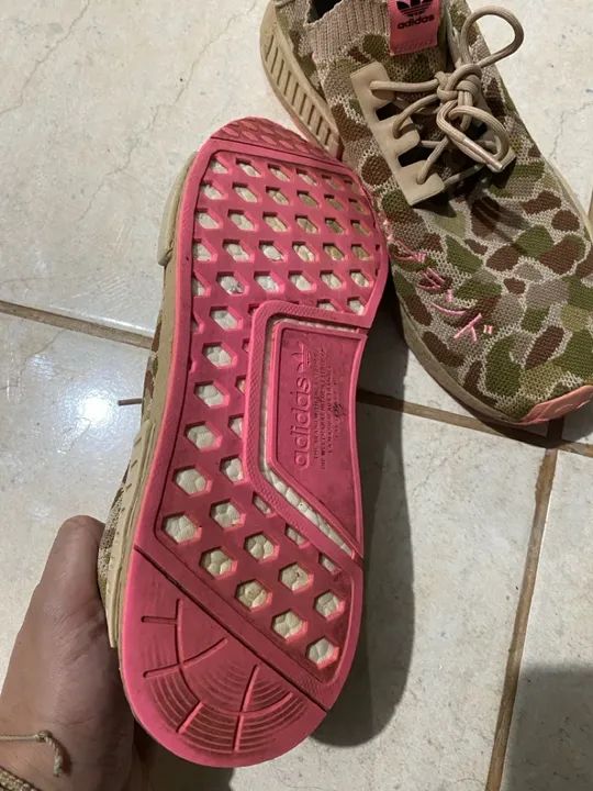 Tênis Adidas NMD R1 Camuflado 43 - Foto 4