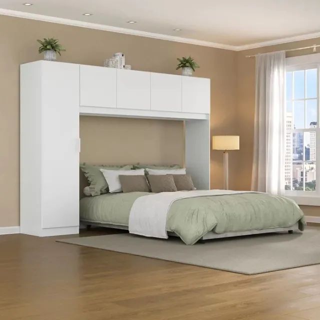 Promocao Guarda Roupa 5 modulos branco