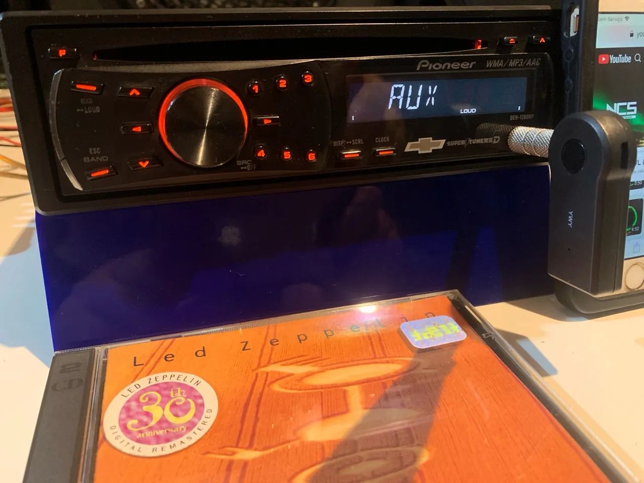 CD Player Pioneer C/ Bluetooth GM Chevrolet Astra Vectra Corsa Zafira Omega - Foto 5