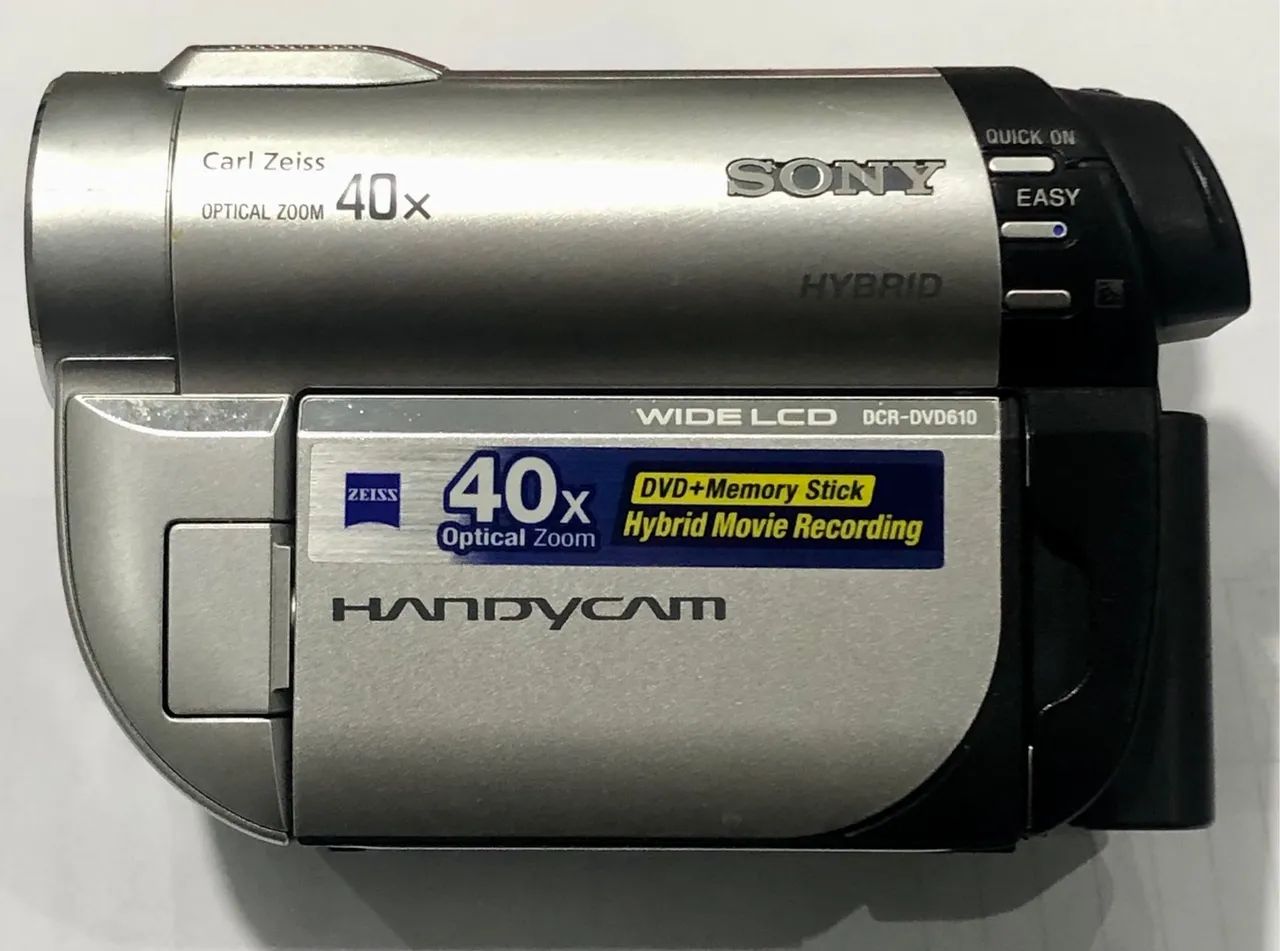 ?Blakc week ? Filmadora Sony HANDYCAM DCR DVD610. - Foto 4