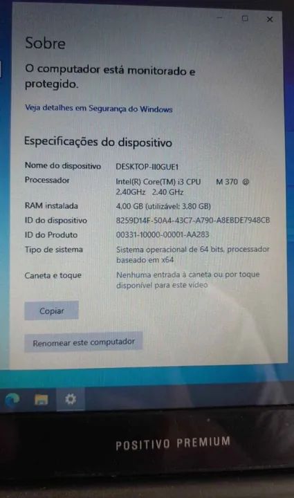 Notebook i3 valor abaixo do mercado 64b 4g ou 10x de 71,90 no cartão  - Foto 2