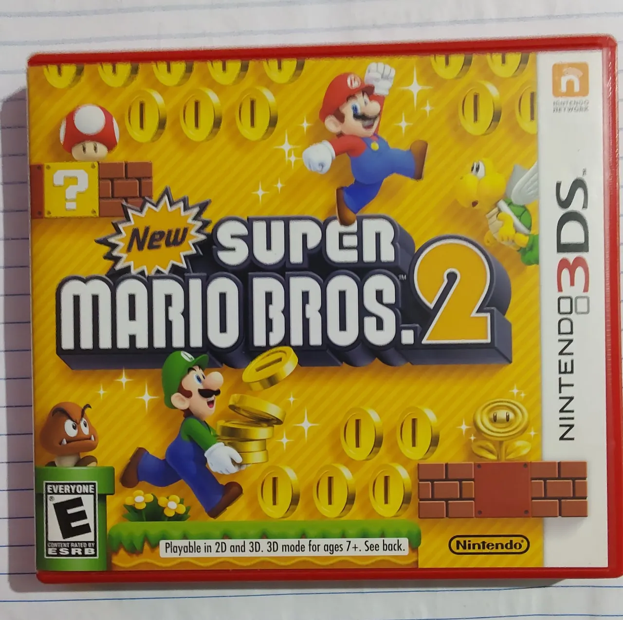 New Super Mario Bros 2 para 3DS Impecável