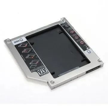 Adaptador Caddy para Segundo HD ou SSD 9,5mm Sata - Loja Coimbra Computadores Entregamos - Foto 4