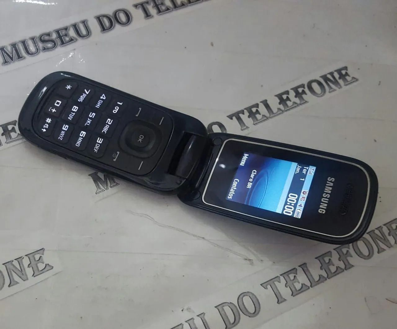 Samsung Flip pequeno lindo celular tipo antigo funcionando  - Foto 4