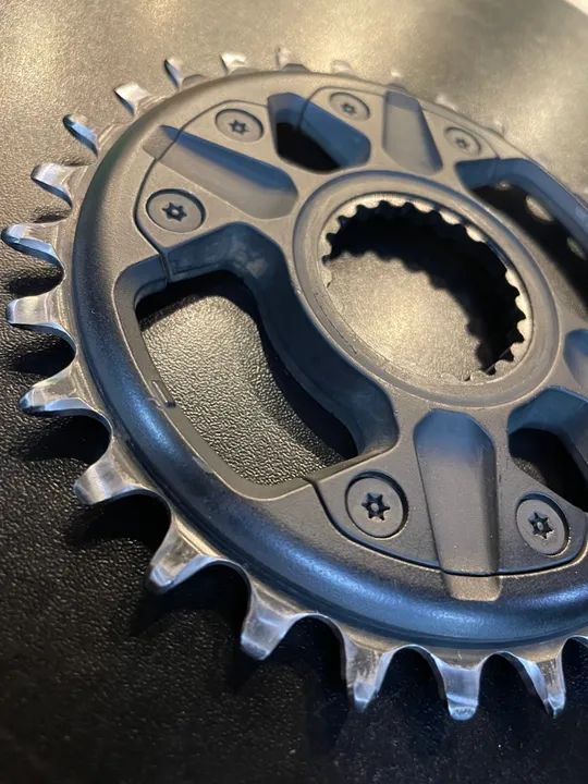 Coroa Shimano Deore 12v M6100 30d - Foto 4