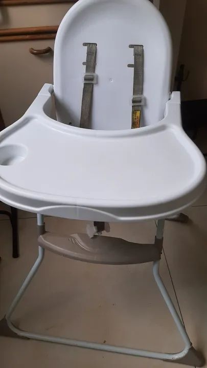 Cadeira de alimentação Galzerano para bebês e crianças até 23kg. Cadeirão infantil. - Foto 4