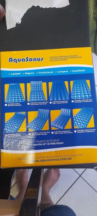 Vendo colchão, caixa de ovo - Foto 3