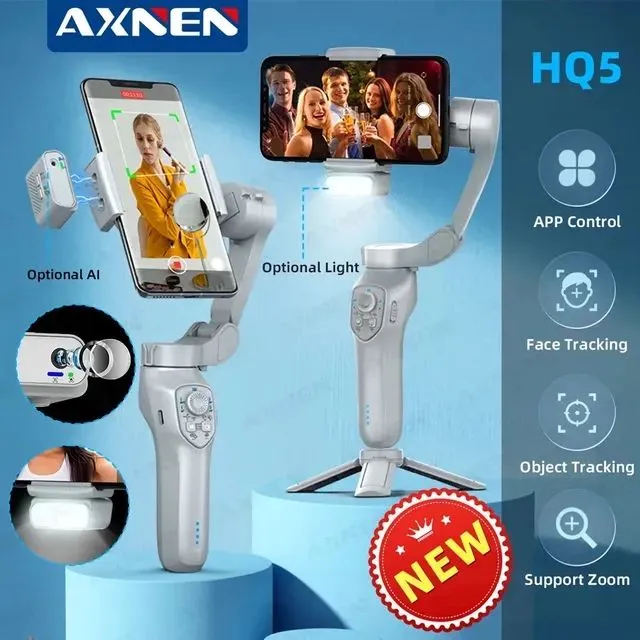 Estabilizador Gimbal AXNEN HQ5 - Lançamento completo