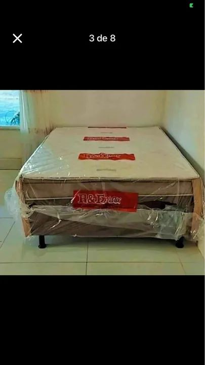 CAMA BOX CASAL NOVA  - Foto 2