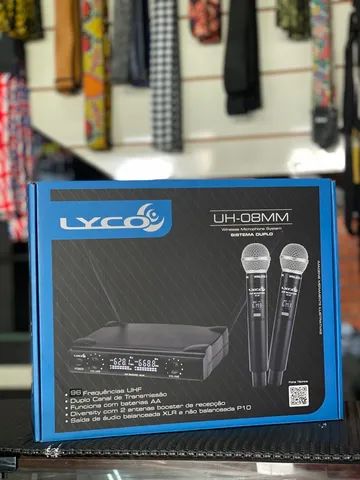 Microfone sem fio Digital Duplo LYCO UH-08 MM  - Foto 2