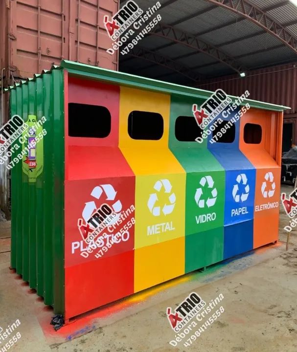Container ecoponto coleta - Foto 2