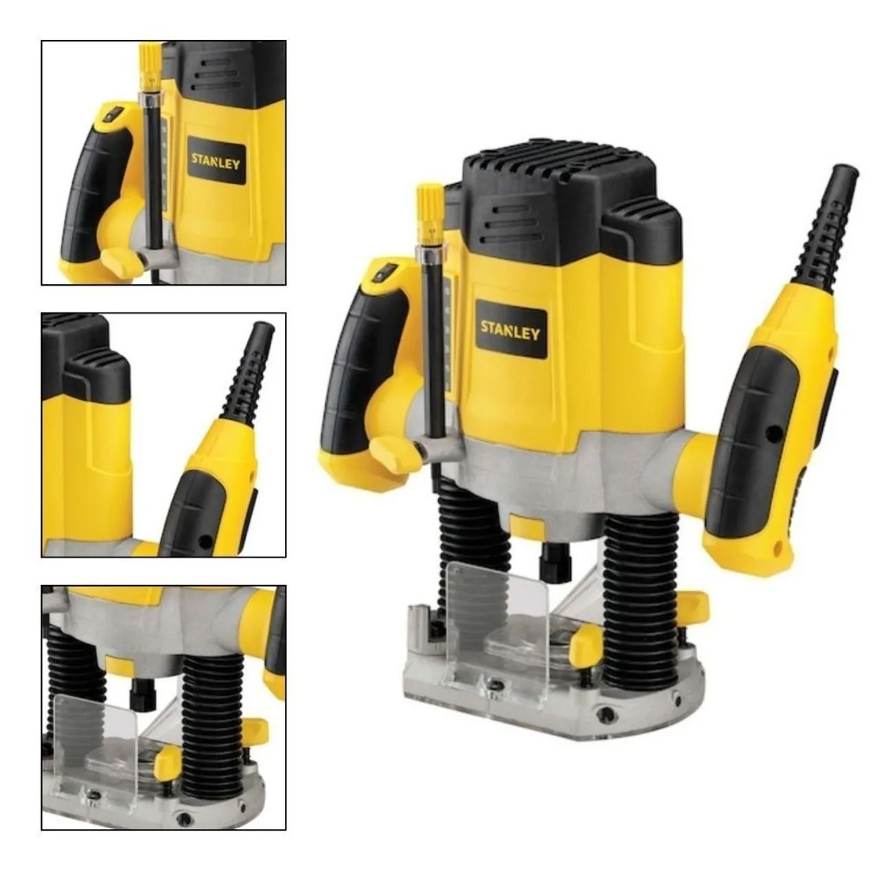 Tupia Eletrônica de Coluna 1200W com 6 Fresas - STANLEY-SRR1200 - Foto 5