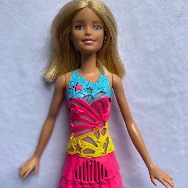 Boneca Barbie Dreamtopia Brush N' Sparkle Mattel - Foto 2