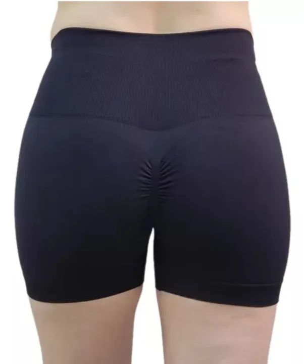 Short Preto Legging Academia Yoga Levanta Bumbum - Foto 2