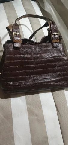 Bolsa  Kenzut   couro - Foto 5