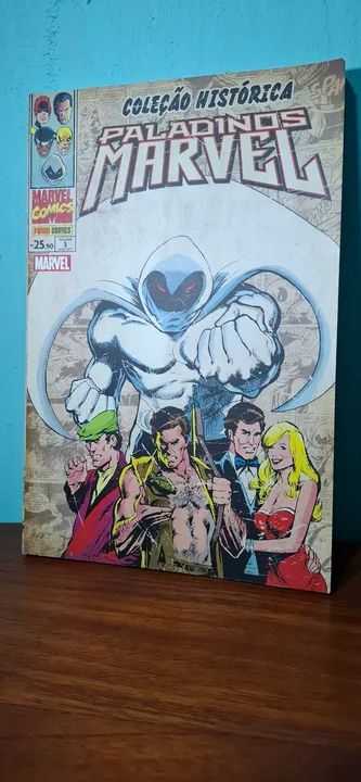 Coleção histórica Marvel - 4 HQS Cavaleiro da Lua +1 Lobisomem  - Foto 5