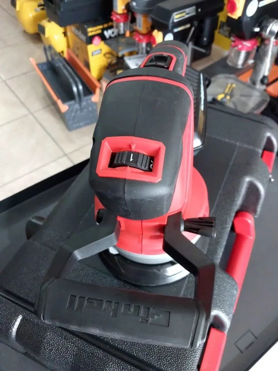 Lixadeira Roto Orbital Te-Rs40E 400w Einhell - (Nova) - Foto 4