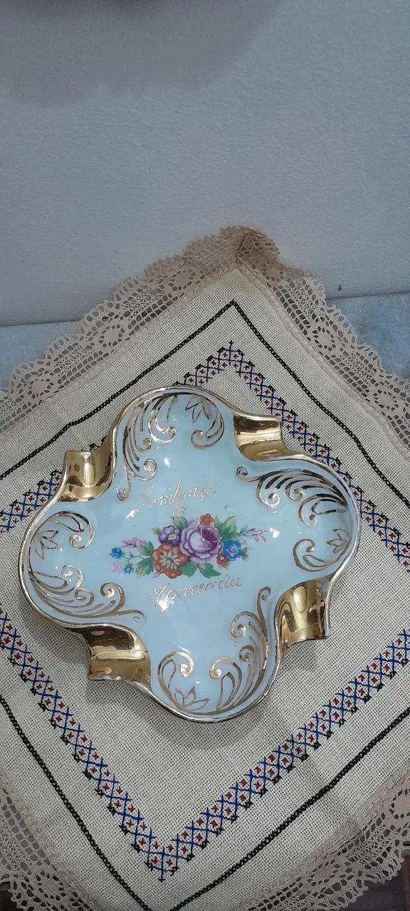 CINZEIRO ANTIGO EM PORCELANA  - Foto 3