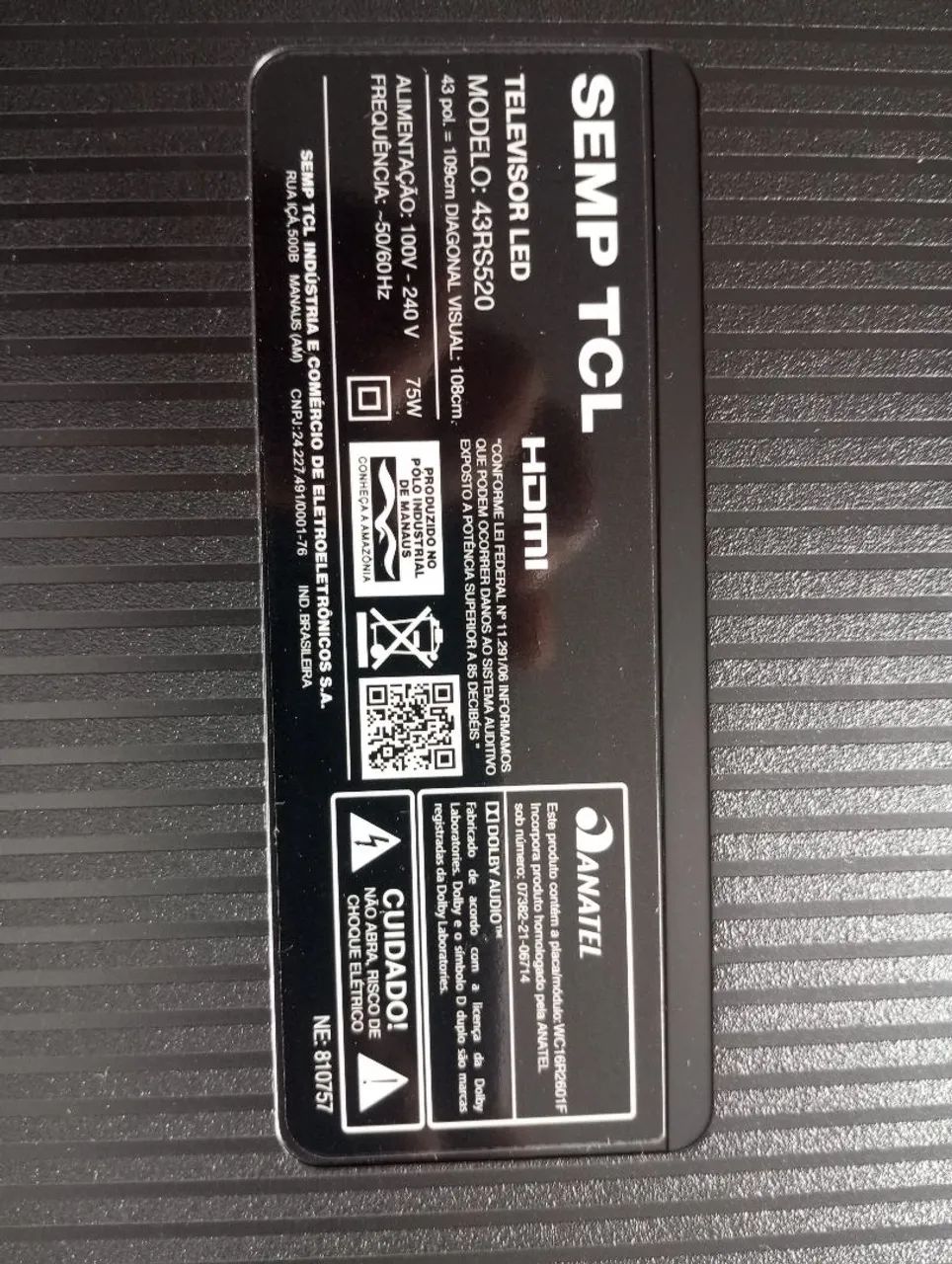  43 polegadas aceito proposta - Foto 3